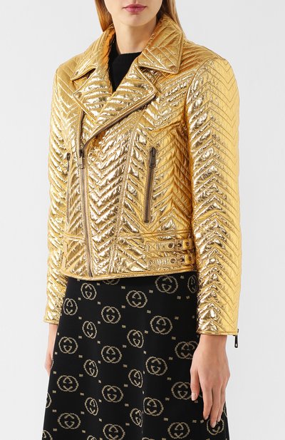 Кожаная куртка GUCCI, арт. 549306/XNABK, фото 3