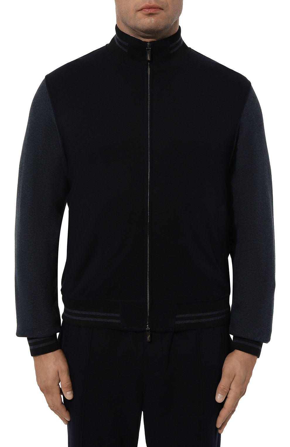 Толстовка из хлопка и кашемира CAPOBIANCO, арт. 17M457.LB00./58, фото 3