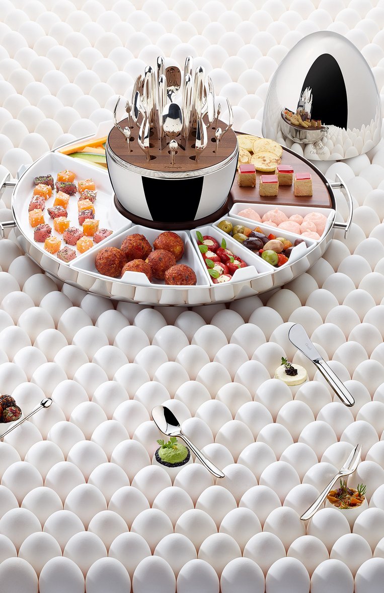Christofle MOODParty ムード パーティー ステンレス トレイ MOOD Party Set Mood Party | Christofle USA