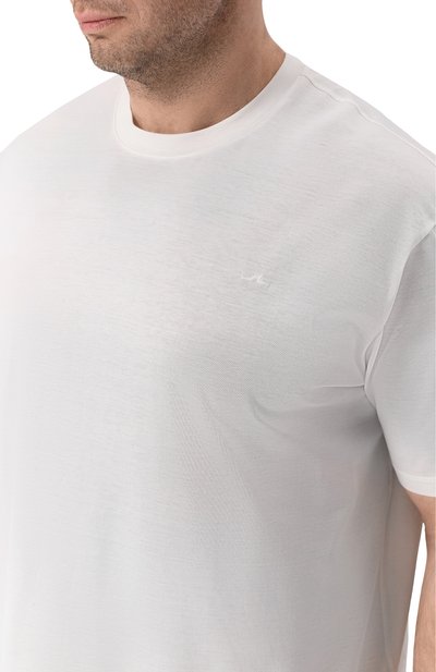 Хлопковая футболка PAUL&SHARK, арт. 99311024_001, фото 5