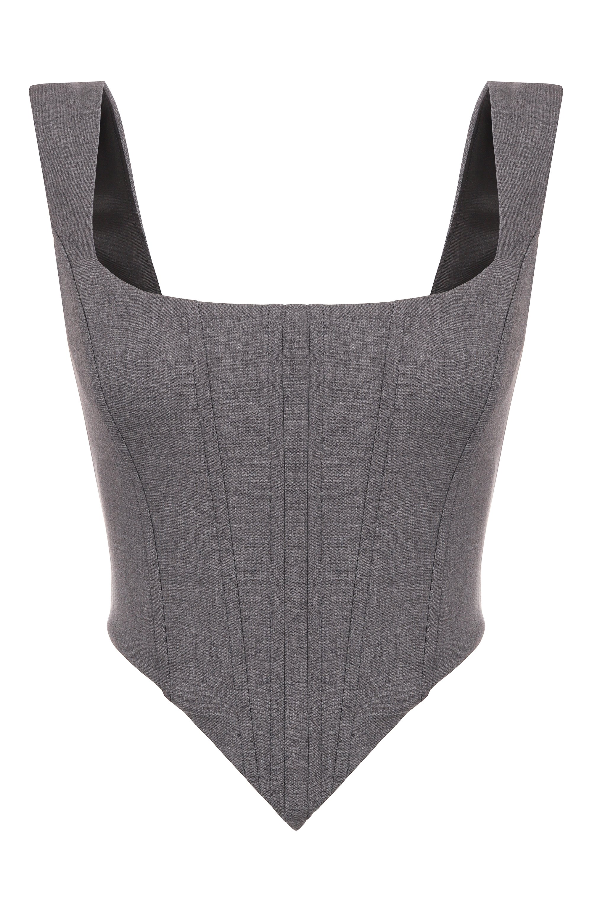 Шерстяной топ-корсет GIUSEPPE DI MORABITO, арт. 05FWT0196 05327A, фото 1