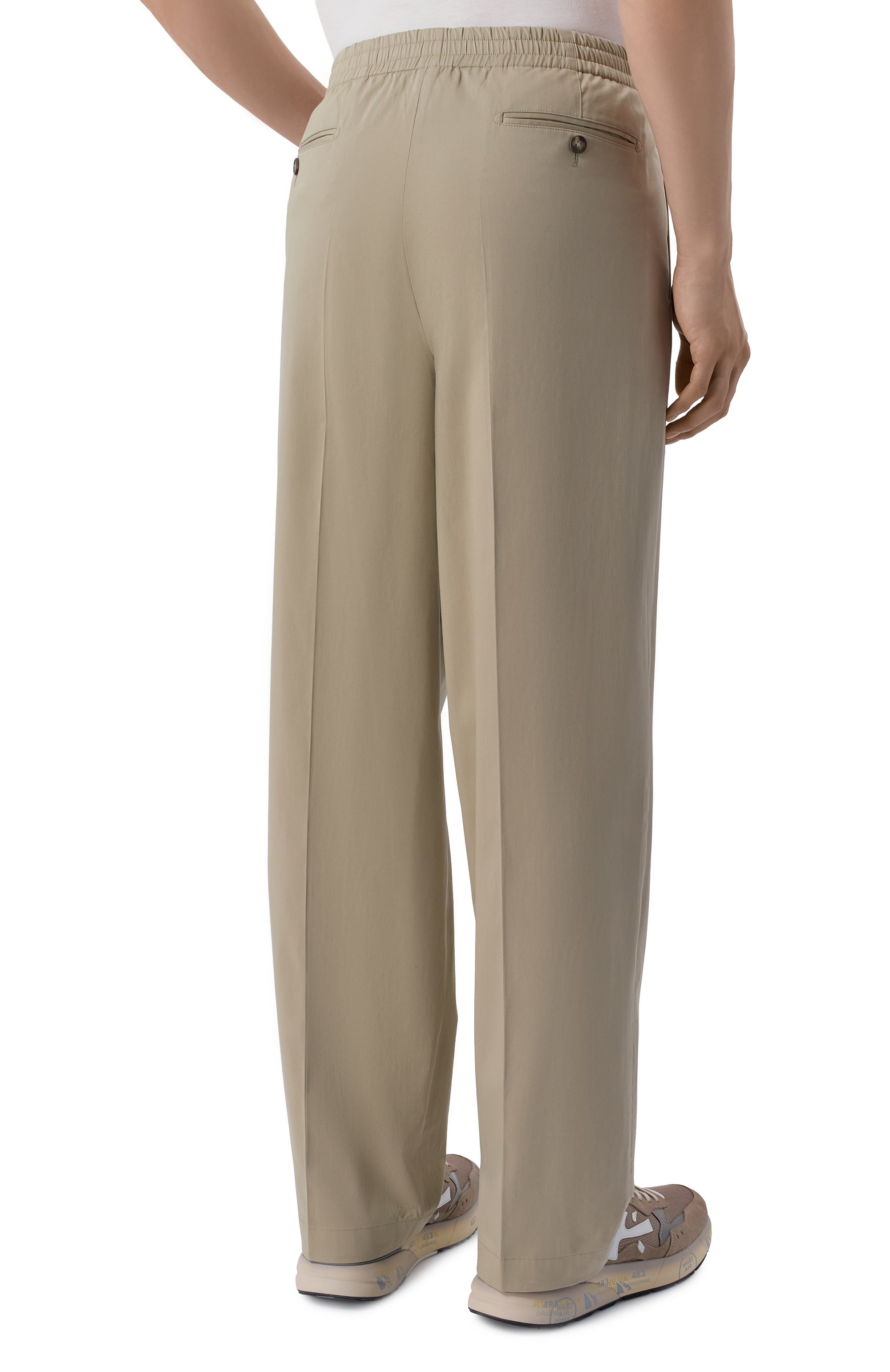 Хлопковые брюки 12 STOREEZ, арт. 135919, фото 4