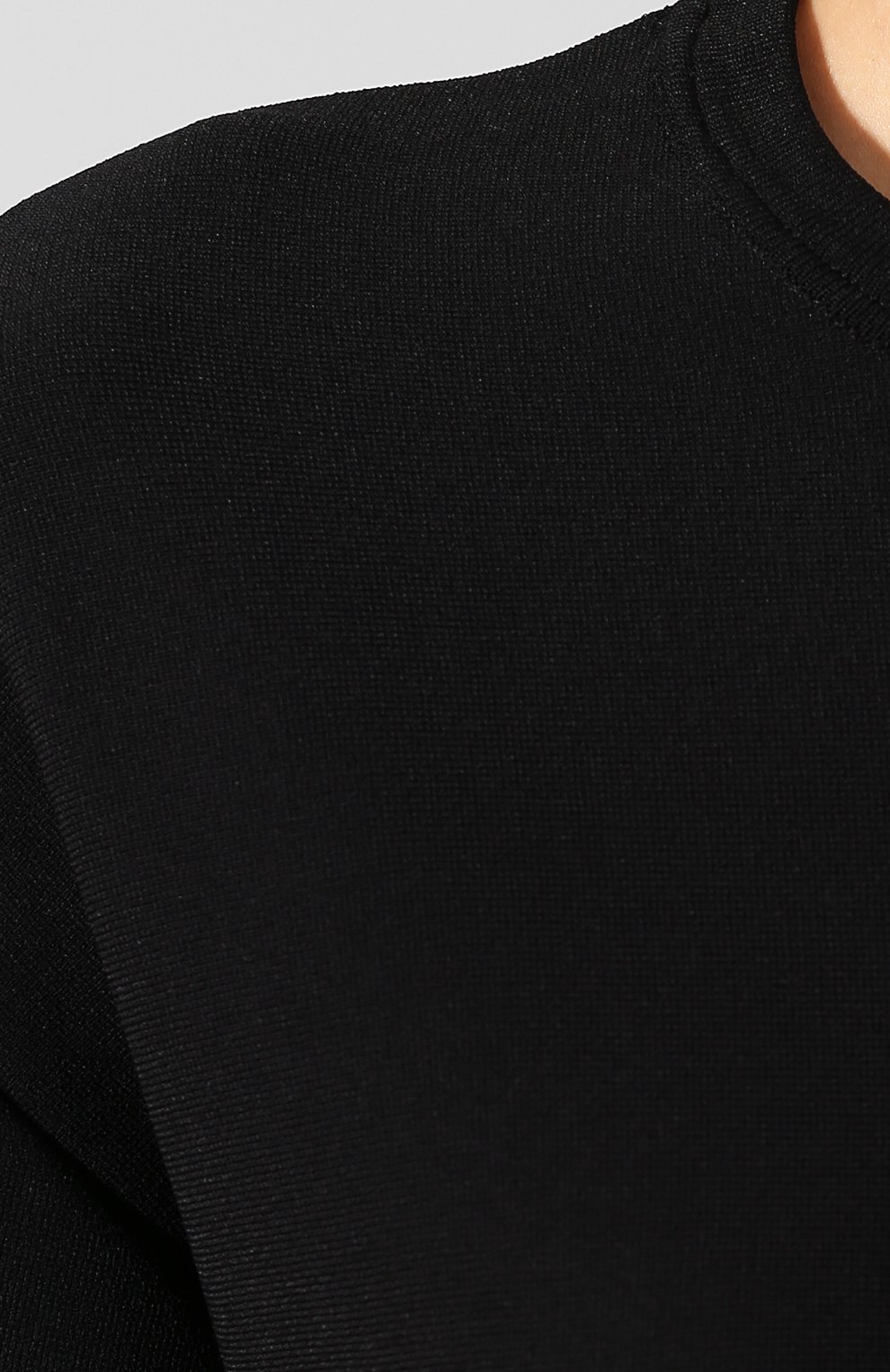 Платье из вискозы VALENTINO черно-белого цвета по цене 225000 руб., арт. SB3KD01D4U7, фото 5 Платье из вискозы VALENTINO, арт. SB3KD01D4U7, фото 5