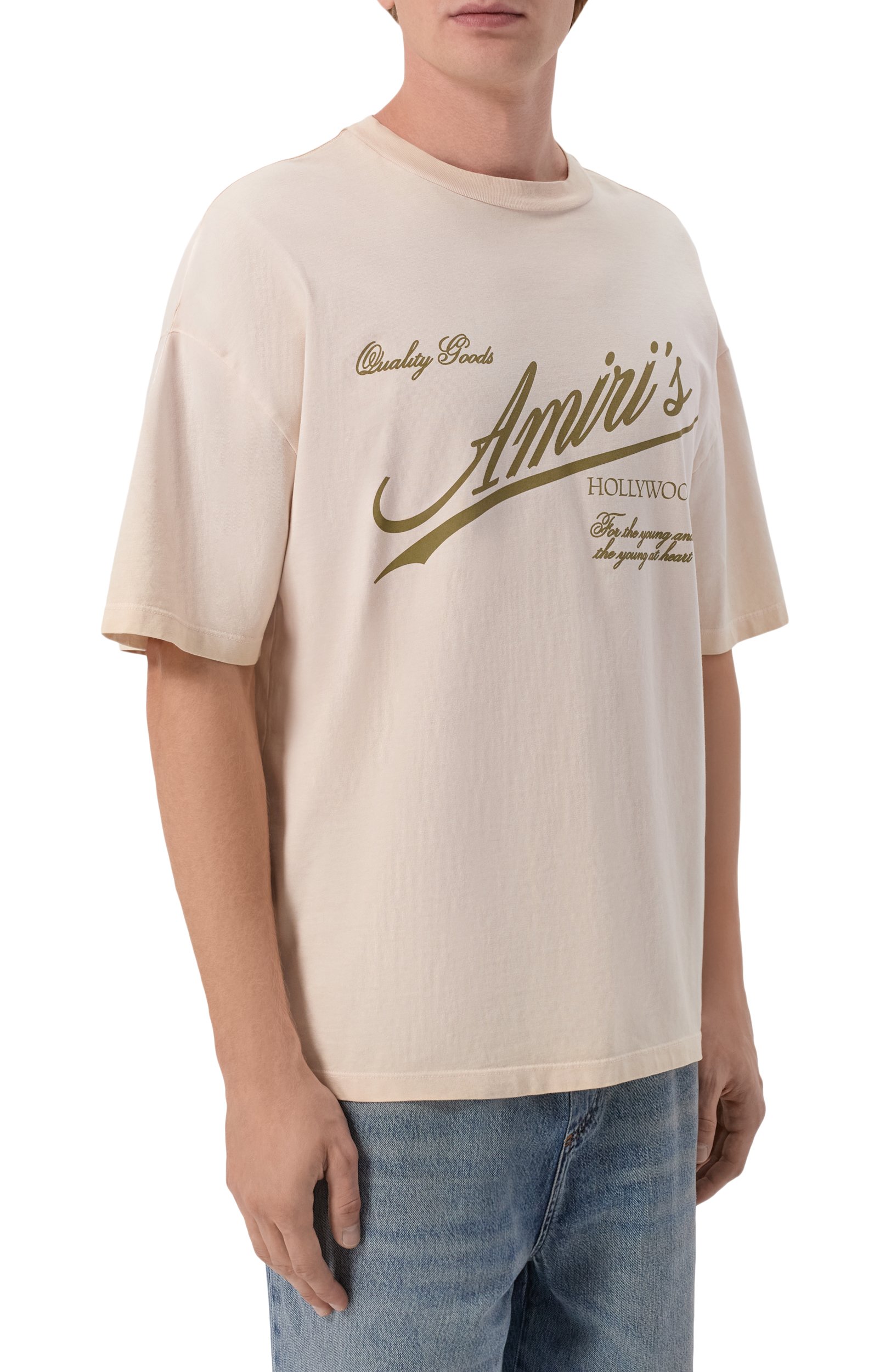 Хлопковая футболка AMIRI, арт. AMT0JR1194, фото 3