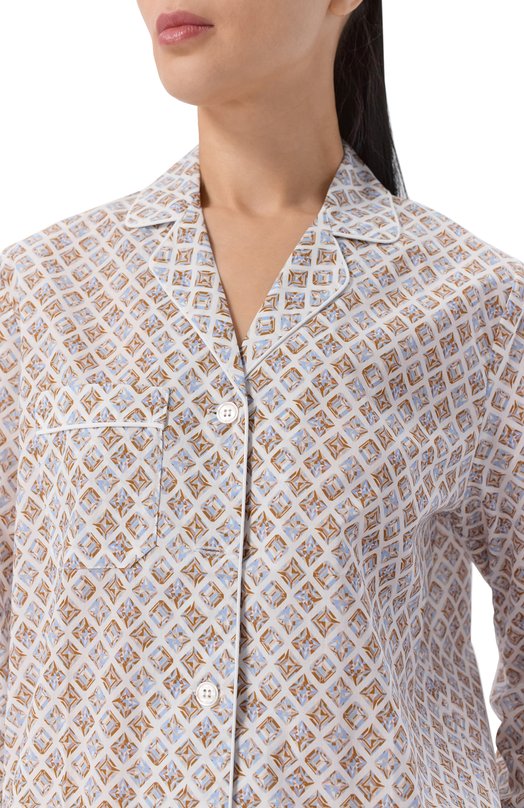 Хлопковая пижама Derek Rose 2012/LEDB091 Разноцветный  2012/LEDB091 Фото 7