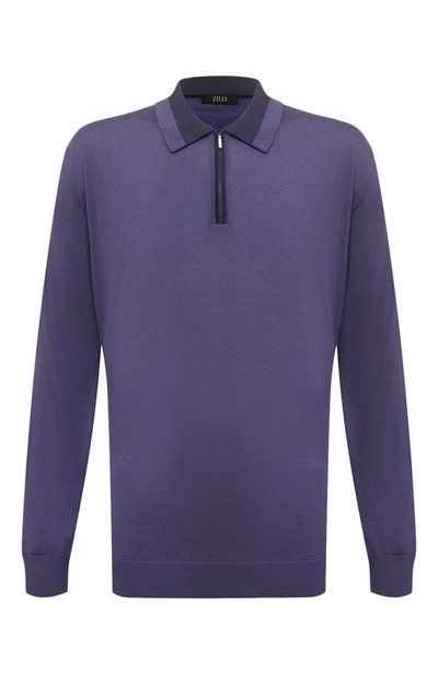 Мужская поло из кашемира и шелка ZILLI, арт. KZP001M0330VBJS00/62
