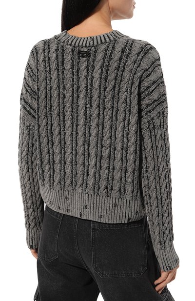 Хлопковый свитер DIESEL, арт. A11171/0GEAZ, фото 4