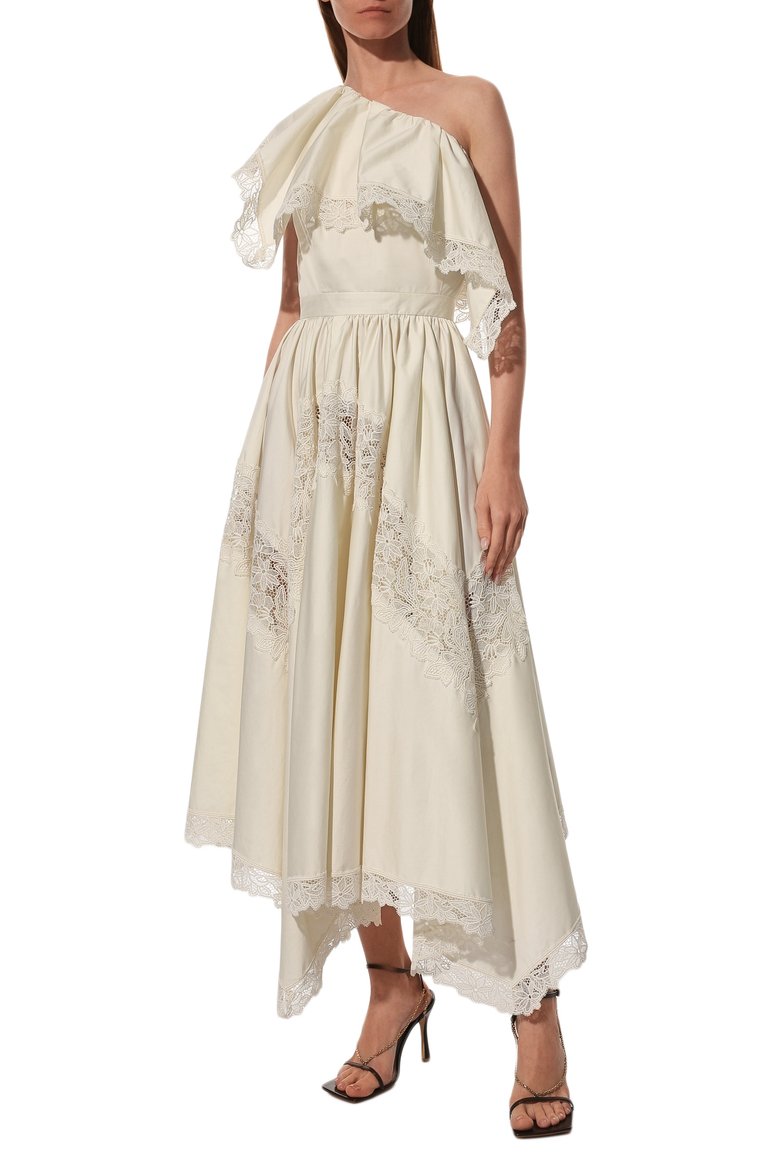 Хлопковое платье ZUHAIR MURAD, арт. DRS21363/SAC0002, фото 1