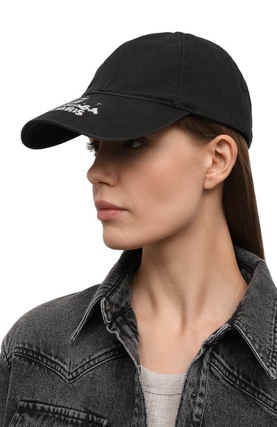 Хлопковая бейсболка BALENCIAGA, арт. 723771/410B2, фото 2