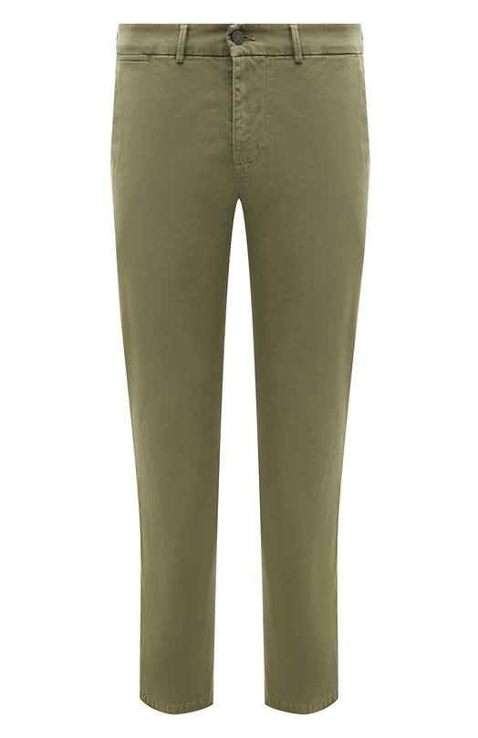 

Хлопковые брюки 7 For All Mankind, Хаки