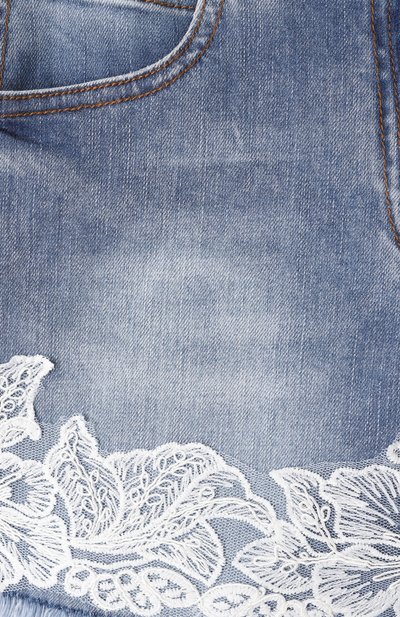 Джинсовые шорты ERMANNO SCERVINO, арт. SFBE022C/DS065, фото 3