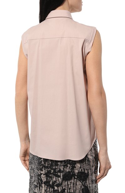 Хлопковая рубашка BRUNELLO CUCINELLI, арт. M0091MA616, фото 4