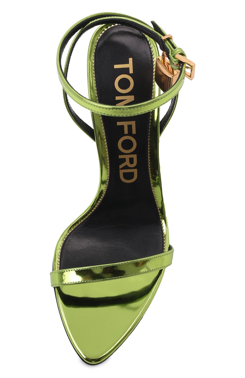 Кожаные босоножки padlock TOM FORD, арт. W2272T-LCL234, фото 6