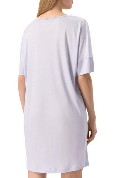 Сорочка ZIMMERLI голубого цвета по цене 31550 руб., арт. 900-55104, фото 4 Сорочка ZIMMERLI, арт. 900-55104, фото 4