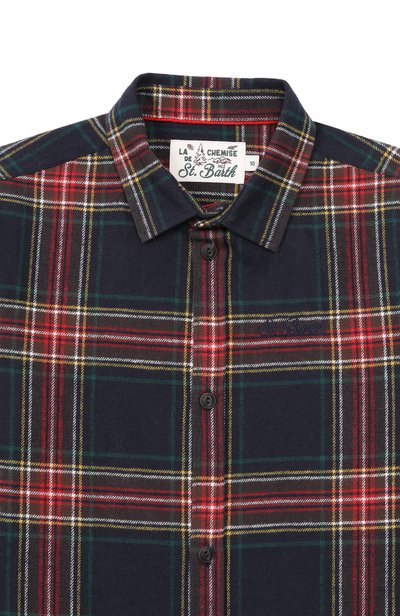 Хлопковая рубашка MC2 SAINT BARTH, арт. SEEF008-01928M/SEEFELD JR FLANNEL, фото 3