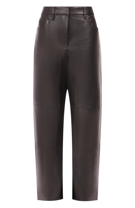 Женские кожаные брюки JIL SANDER, арт. J02KA0341/J07187