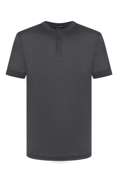 Мужская шелковая футболка DOLCE & GABBANA, арт. G8QK3Z/G7PG0