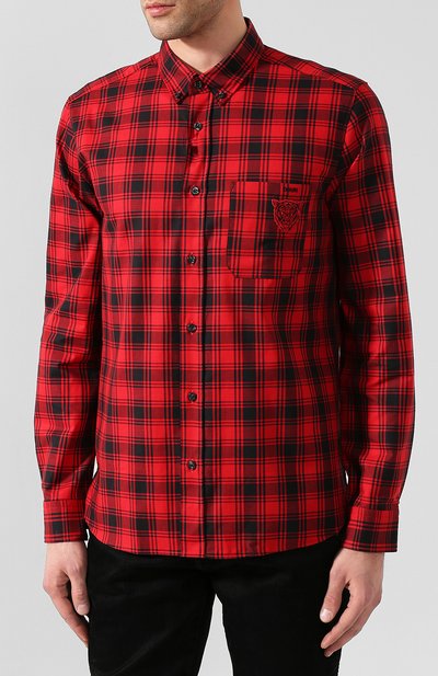 Хлопковая рубашка HUGO, арт. 50421271, фото 3