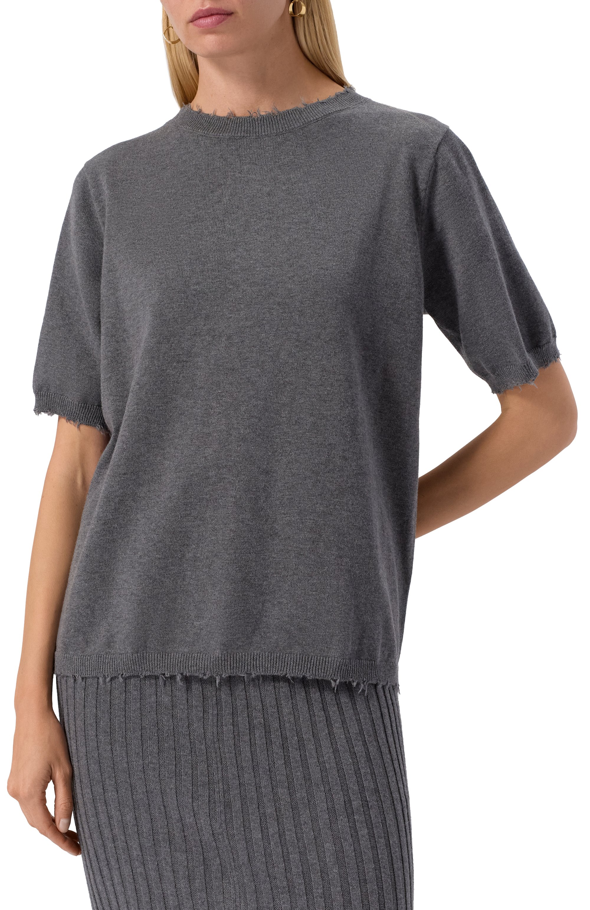 Пуловер из хлопка и кашемира ADDICTED, арт. MK2404C, фото 3