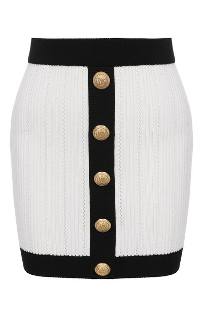 Женская юбка из вискозы BALMAIN, арт. FF1LB039/KI64