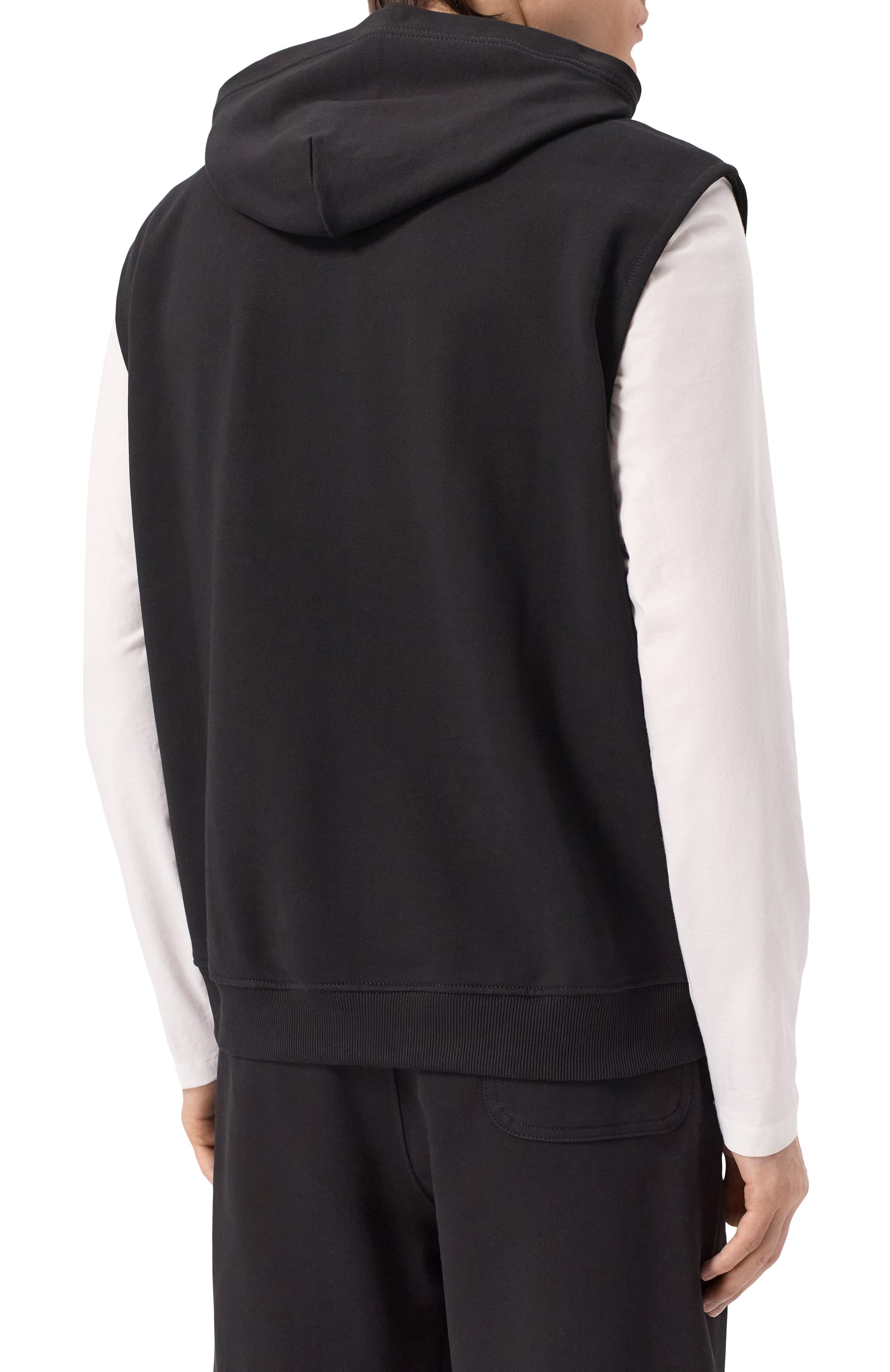 Хлопковое худи DIESEL, арт. A17626/0GEAD, фото 4