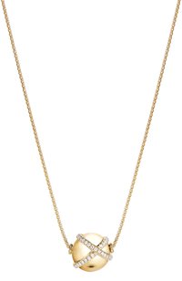 Колье DAVID YURMAN бесцветного цвета по цене 339250 руб., арт. N13153D88ADI17, фото 1 Колье DAVID YURMAN, арт. N13153D88ADI17, фото 1