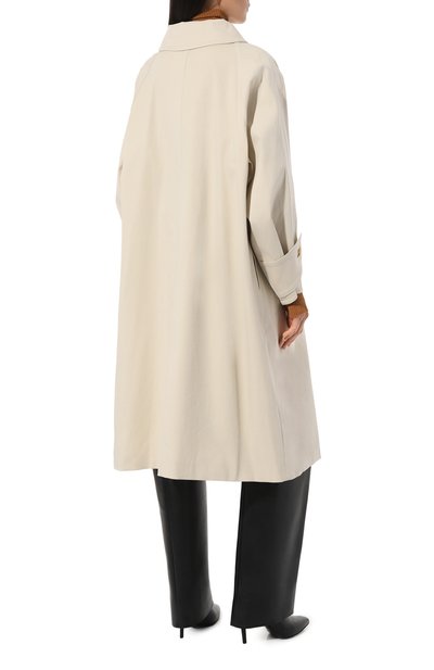 Хлопковый плащ LE17SEPTEMBRE, арт. LS2331CT001EIV, фото 4