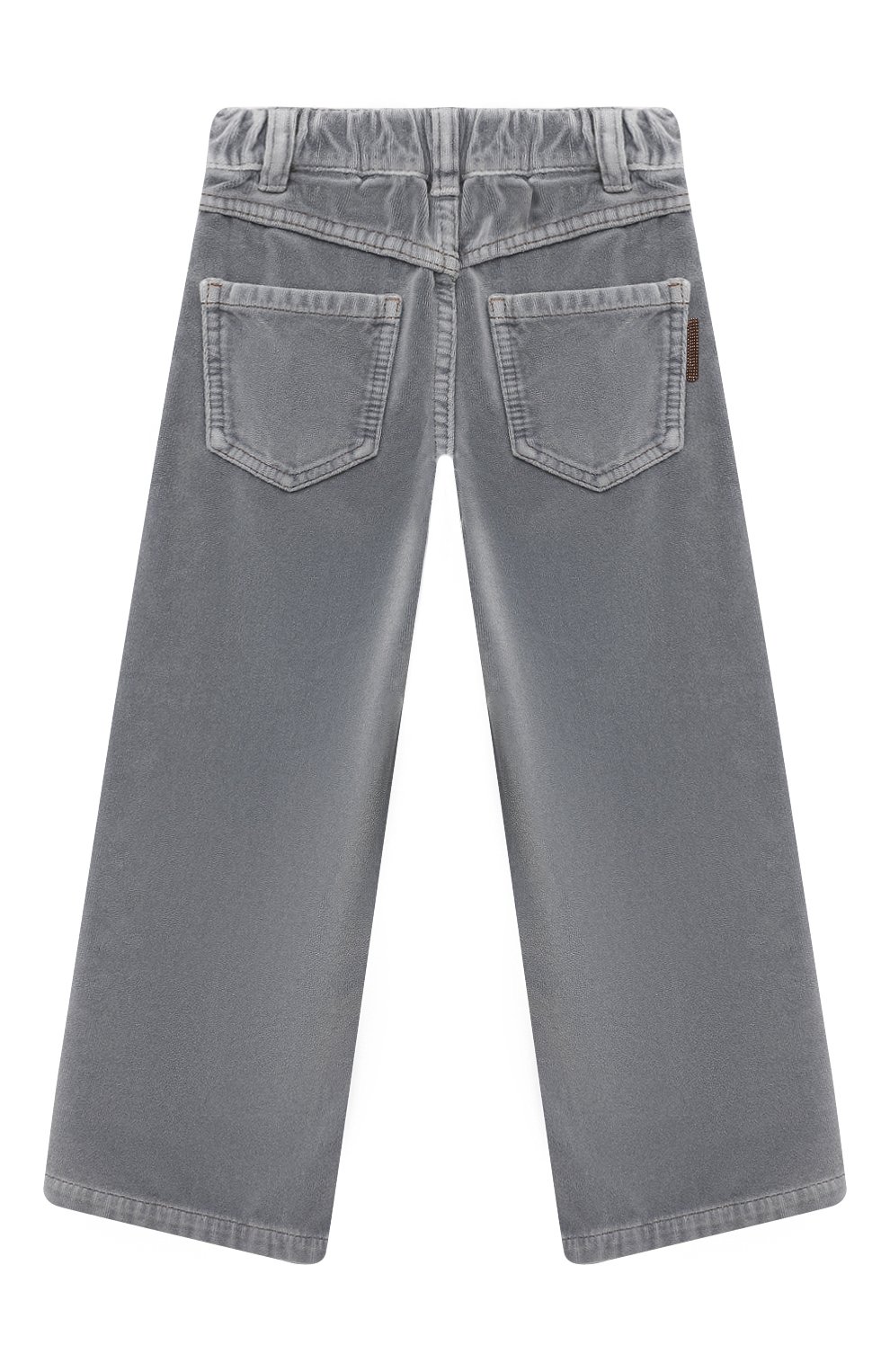 Велюровые брюки BRUNELLO CUCINELLI, арт. BB105P630A, фото 2