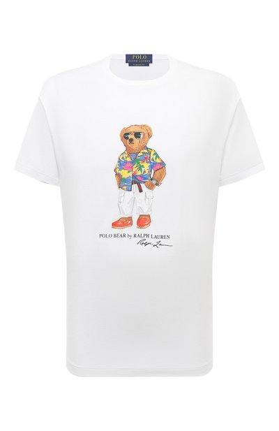 Хлопковая футболка POLO RALPH LAUREN, арт. 710854497, фото 1