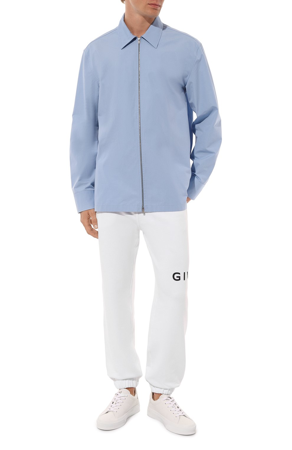 Хлопковые джоггеры GIVENCHY, арт. BM514M3YAC, фото 2