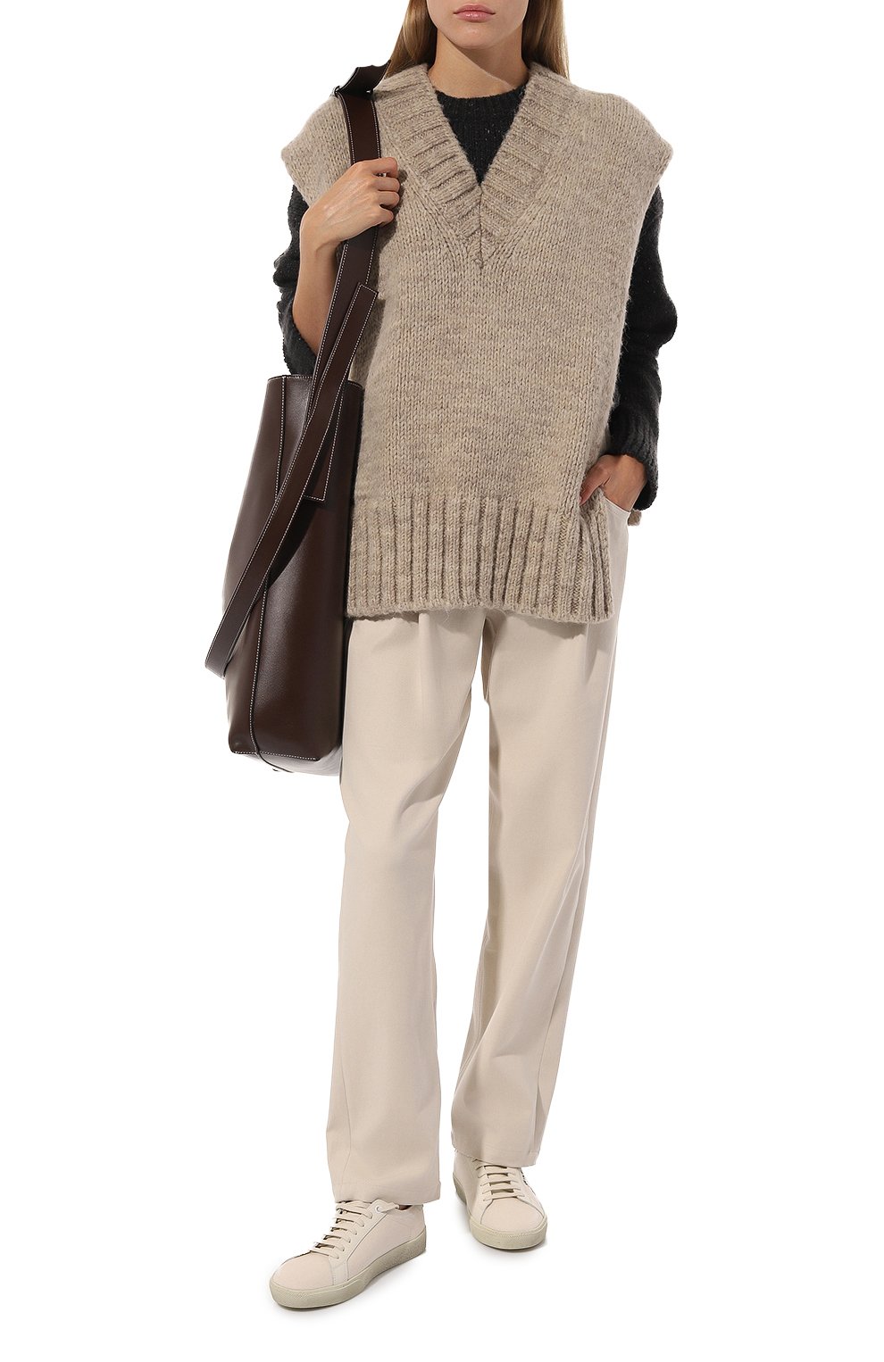 Хлопковые брюки BRUNELLO CUCINELLI, арт. MA126BP146, фото 2