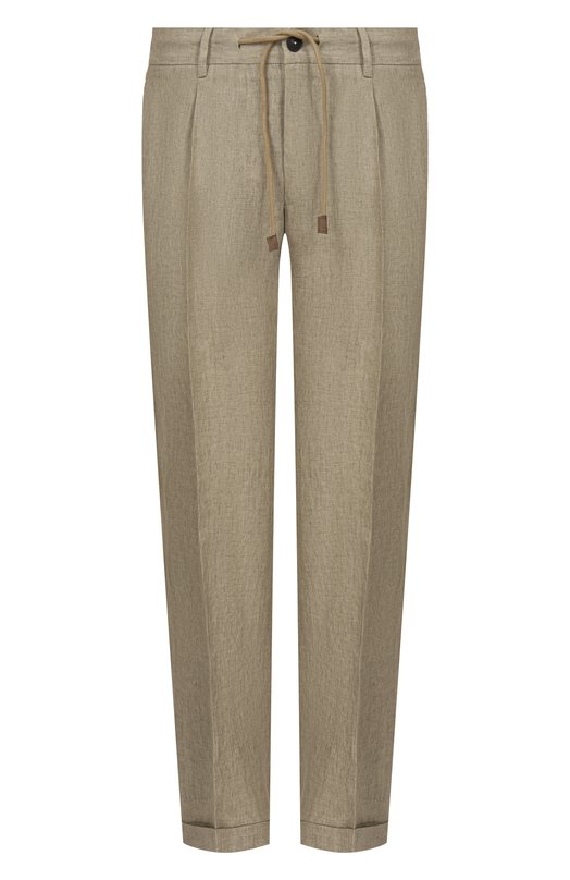 Льняные брюки Gran Sasso 76114/57817 Хаки 76114/57817