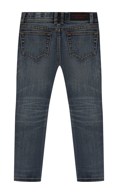 Джинсы с декоративными потертостями BURBERRY, арт. 4063481, фото 2