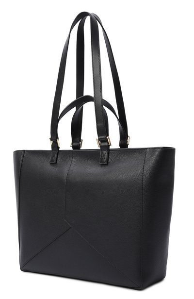 Сумка-тоут enveloppe medium LANCEL черного цвета по цене 88650 руб., арт. A14021, фото 4 Сумка-тоут enveloppe medium LANCEL, арт. A14021, фото 4