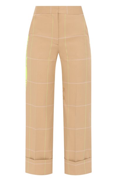 Женские брюки с отворотами OFF-WHITE, арт. 0WCA083R19C910579900