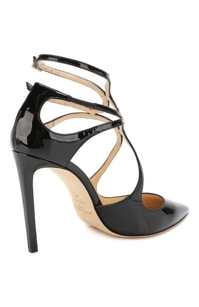 Лаковые туфли lancer 100  JIMMY CHOO, арт. LANCER 100/PAT, фото 4