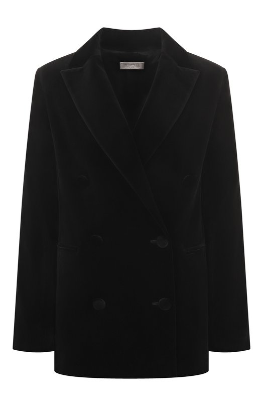 Бархатный жакет Antonelli Firenze P3182/682B Чёрный P3182/682B