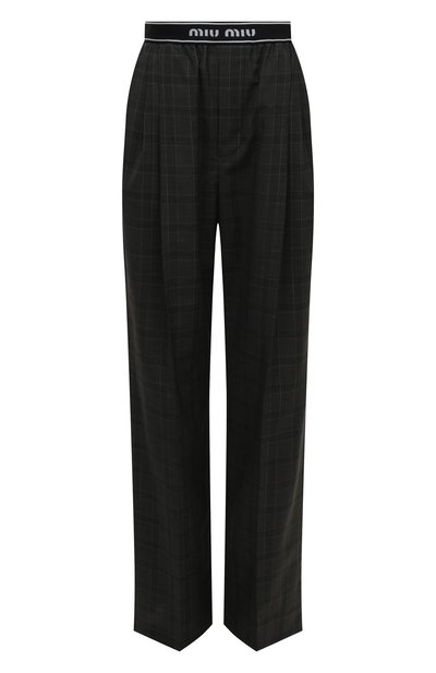 Шерстяные брюки MIU MIU, арт. MP1548-10KS-F0480, фото 1