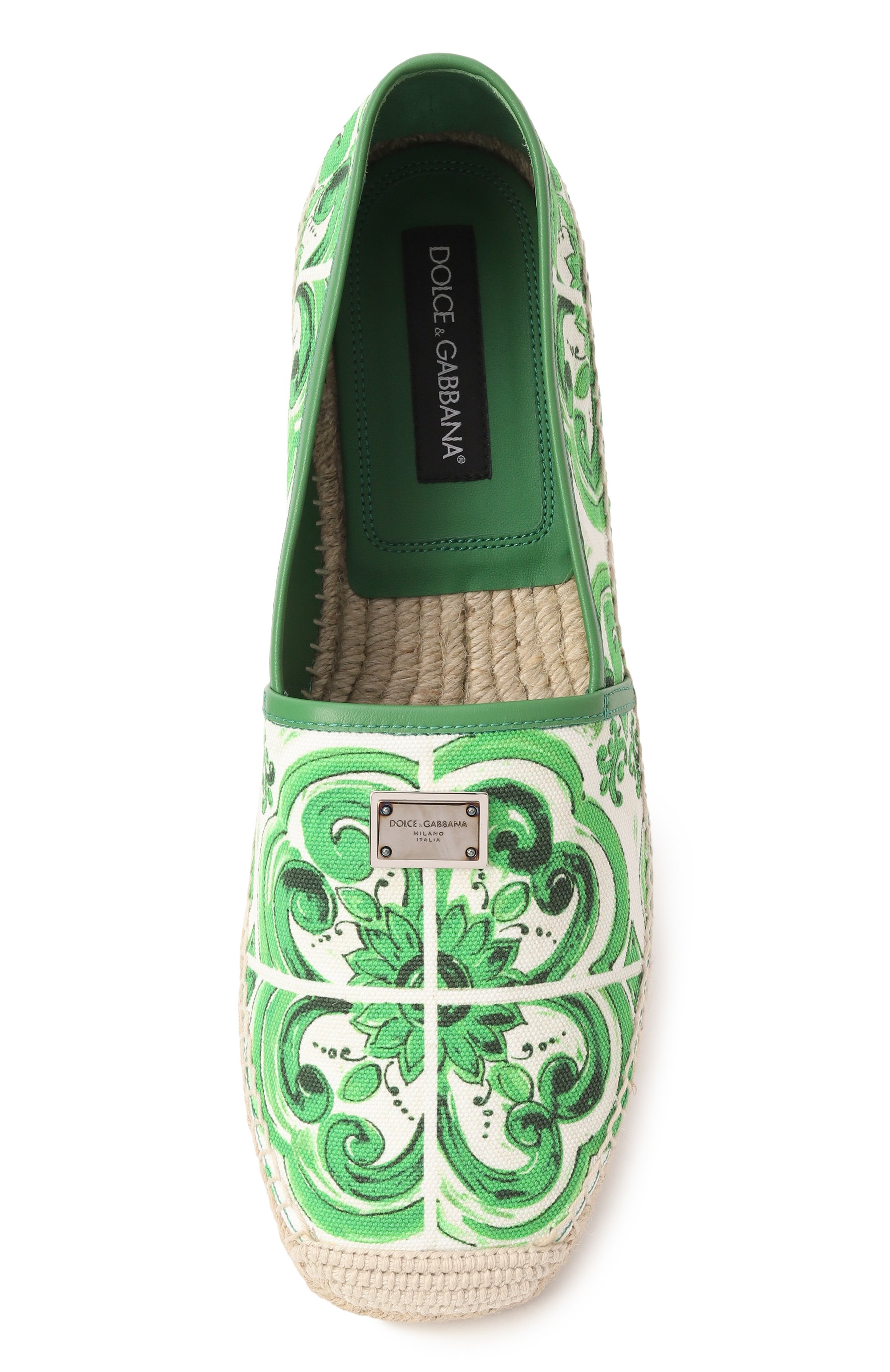 Текстильные эспадрильи boccaccio DOLCE & GABBANA, арт. A50502/AV362, фото 6
