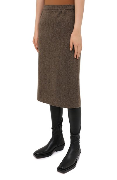 Шерстяная юбка MAISON MARGIELA, арт. S51MA0422/S53184, фото 3