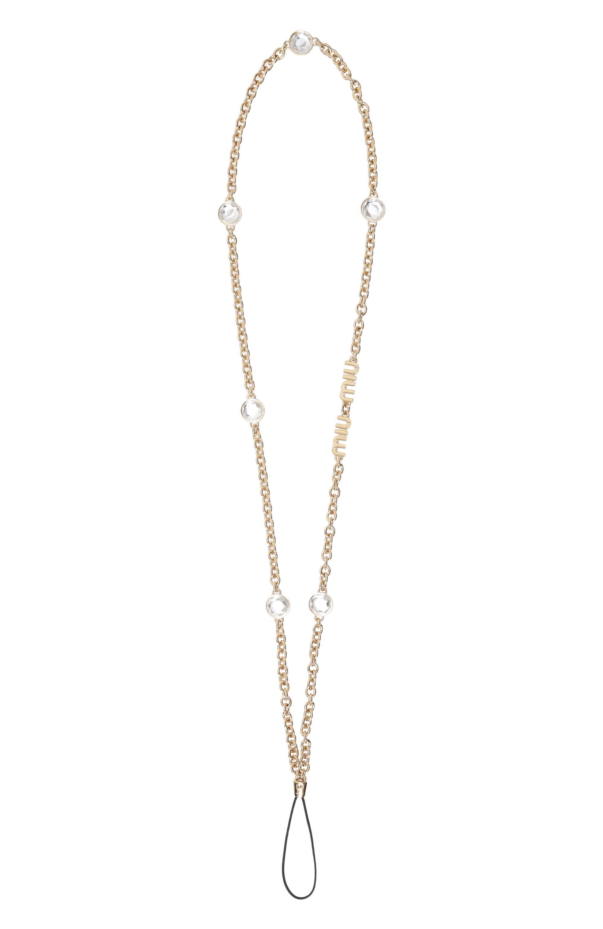 Шнурок-цепочка для телефона MIU MIU, арт. 5ZT044-2F4D-F0NXA, фото 1