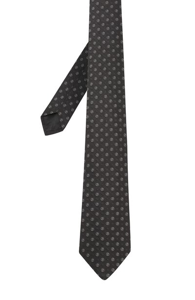 Шелковый галстук с узором GIORGIO ARMANI, арт. 360054/8A945, фото 2
