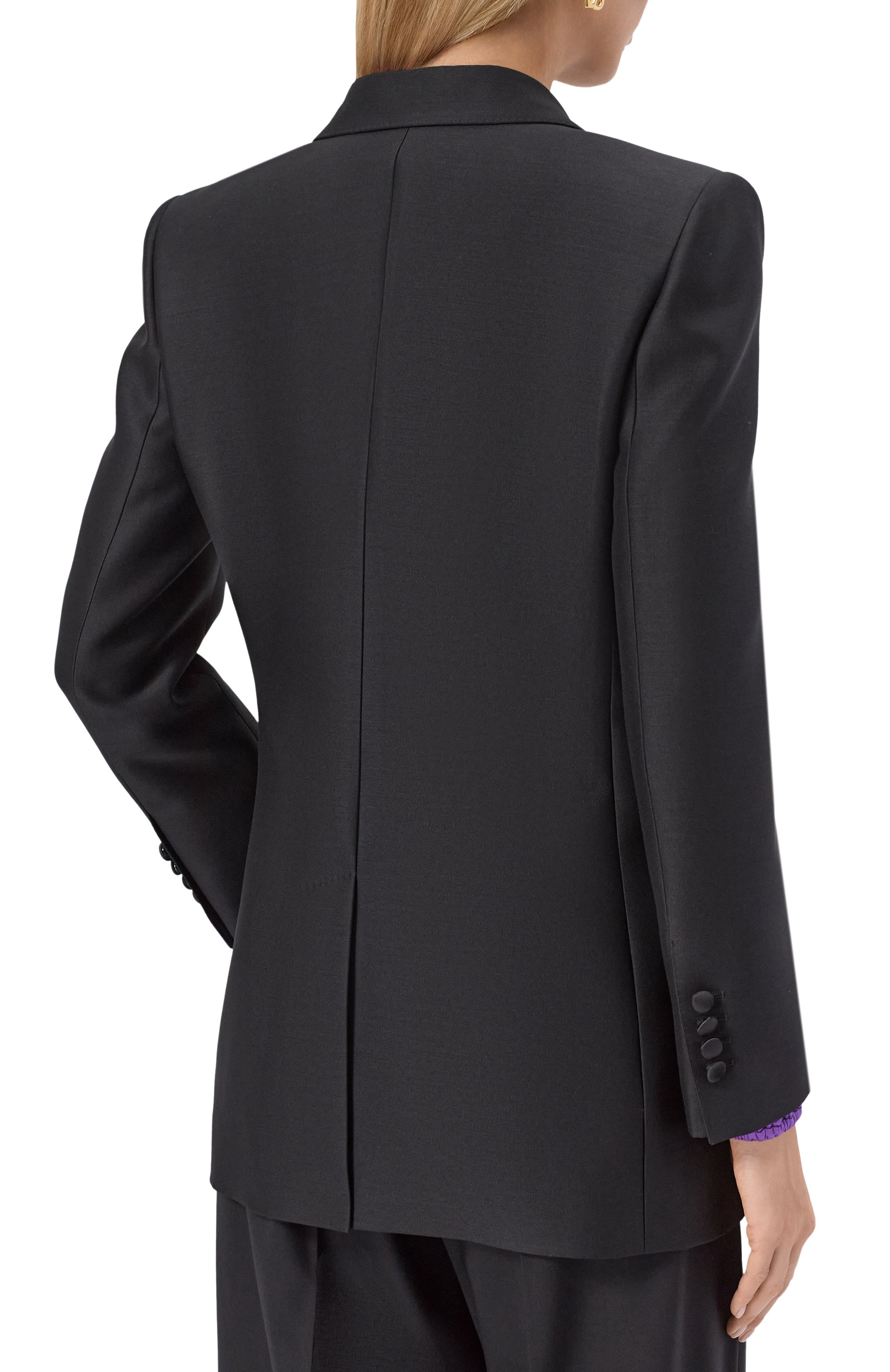 Жакет из шерсти и шелка DOLCE & GABBANA, арт. F29N7T/FU3R1, фото 4