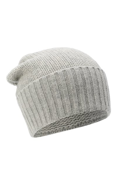 Кашемировая шапка FTC серого цвета по цене 10800 руб., арт. 770-0950, фото 1 Кашемировая шапка FTC, арт. 770-0950, фото 1