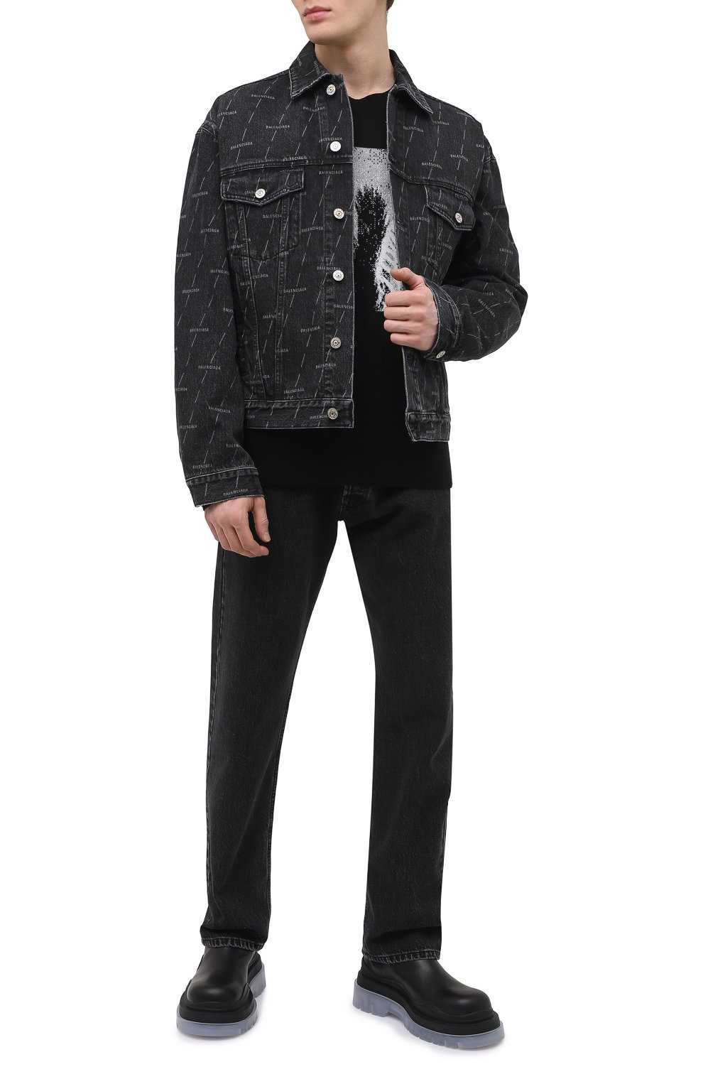 Джинсовая куртка BALENCIAGA, арт. 620731/TJW41, фото 2