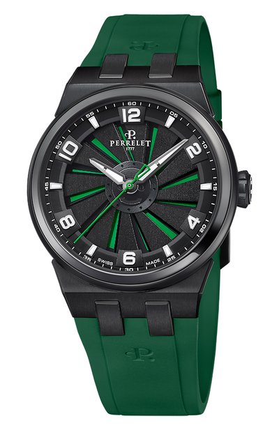 Мужские часы turbine titanium green PERRELET, арт. A4067/5
