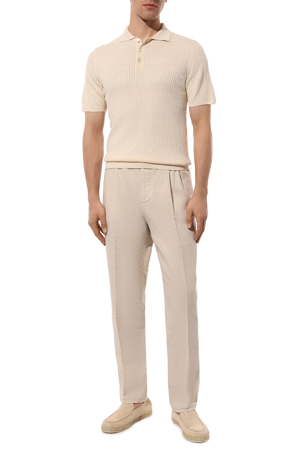 Поло изо льна и хлопка GRAN SASSO, арт. 57118/18641, фото 2