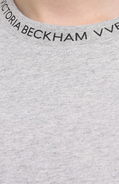 Хлопковая футболка VICTORIA, VICTORIA BECKHAM, арт. 2420JTS001996A, фото 5