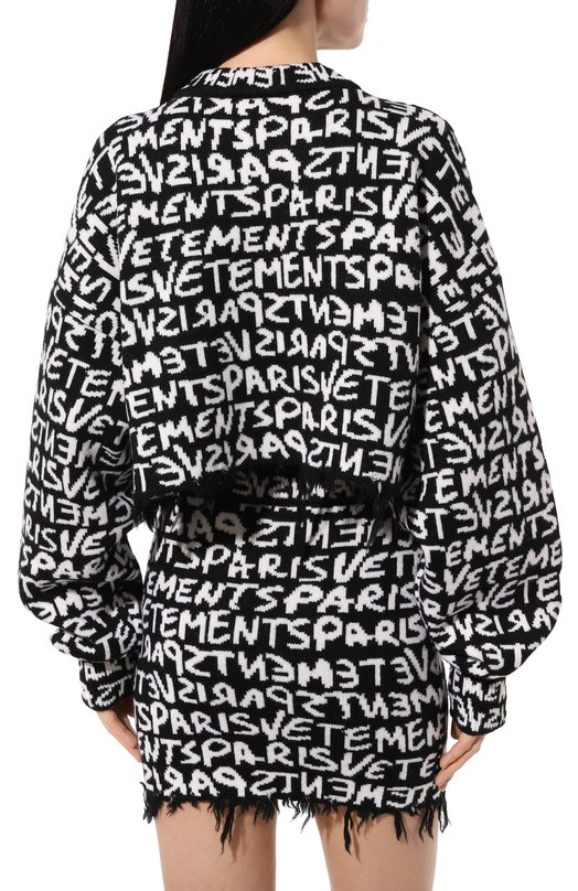 Шерстяной свитер VETEMENTS 4