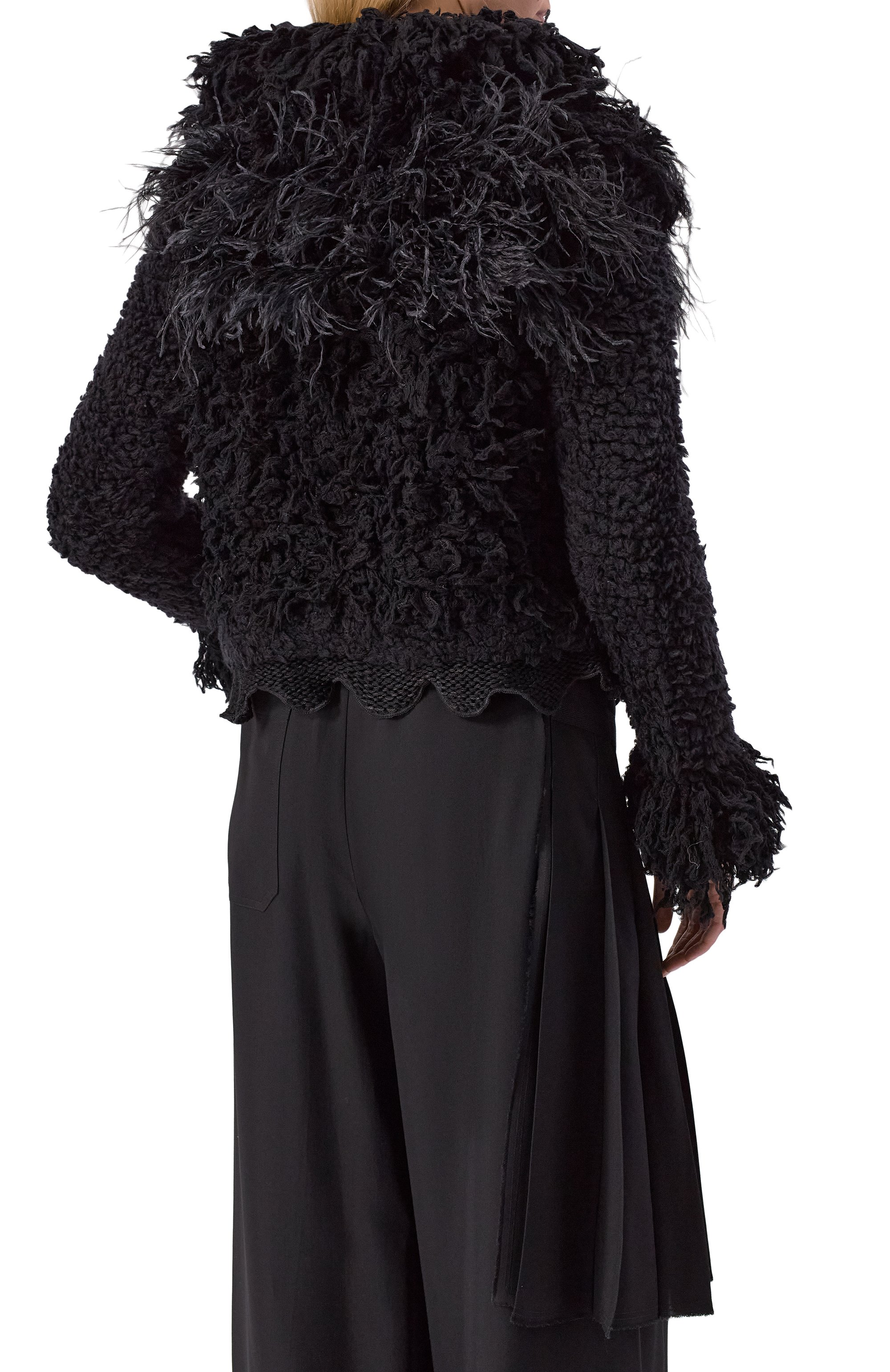 Шерстяной кардиган ANN DEMEULEMEESTER, арт. B0013540/KN082, фото 4